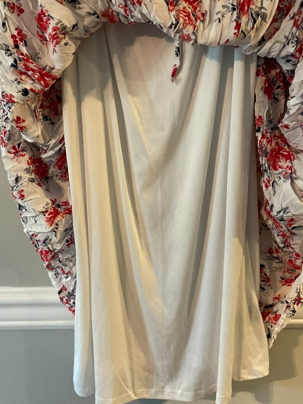 Torid Floral Summer Dress Size 1 (14-16) Stretchy - Picture 6 of 6